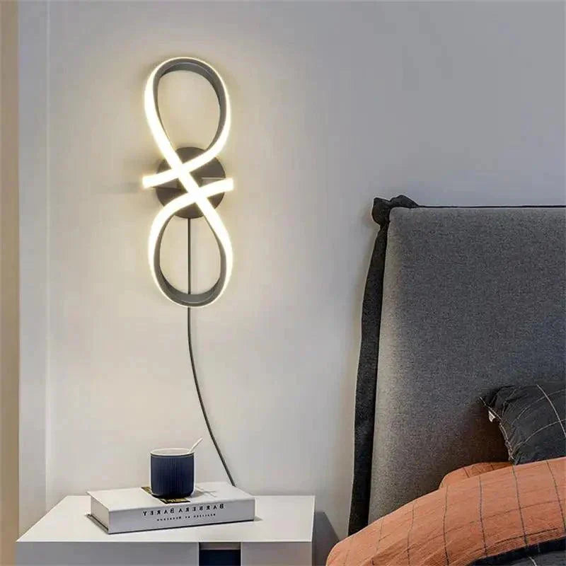 Luminaire Applique Murale design ruban élégant – Référence : Maël2047- - Nexa Lights