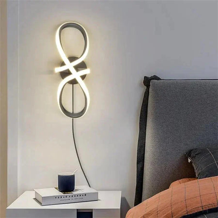 Luminaire Applique Murale design ruban élégant – Référence : Maël2047- - Nexa Lights