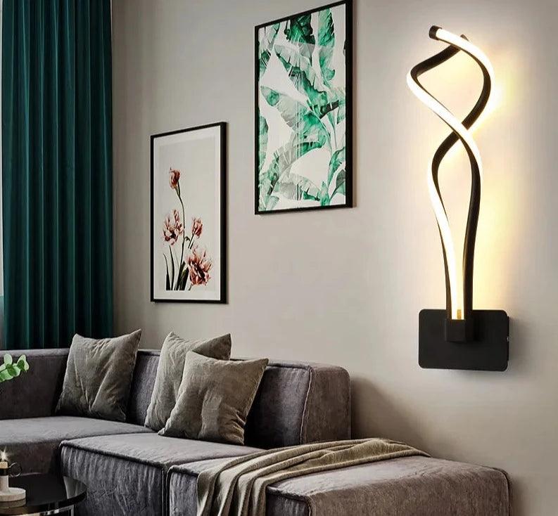 Luminaire Applique Murale design ruban élégant – Référence : Maël2047- - Nexa Lights