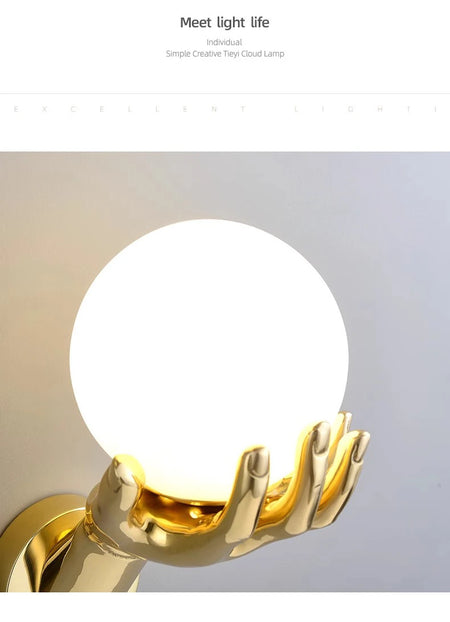 Luminaire Applique Murale dorée - Référence: Mira1045- - Nexa Lights
