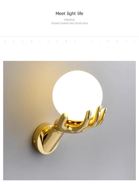 Luminaire Applique Murale dorée - Référence: Mira1045- - Nexa Lights