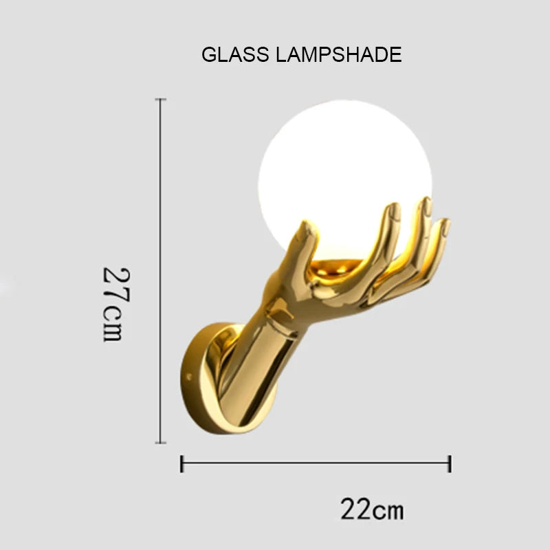 Luminaire Applique Murale dorée - Référence: Mira1045- - Nexa Lights