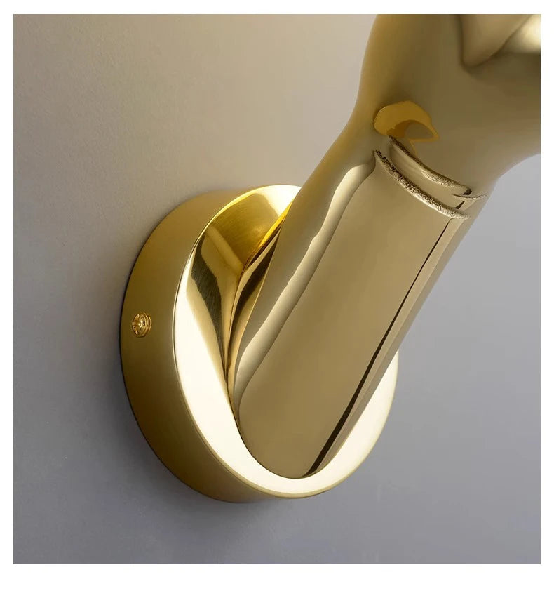 Luminaire Applique Murale dorée - Référence: Mira1045- - Nexa Lights
