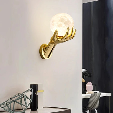 Luminaire Applique Murale dorée - Référence: Mira1045- - Nexa Lights