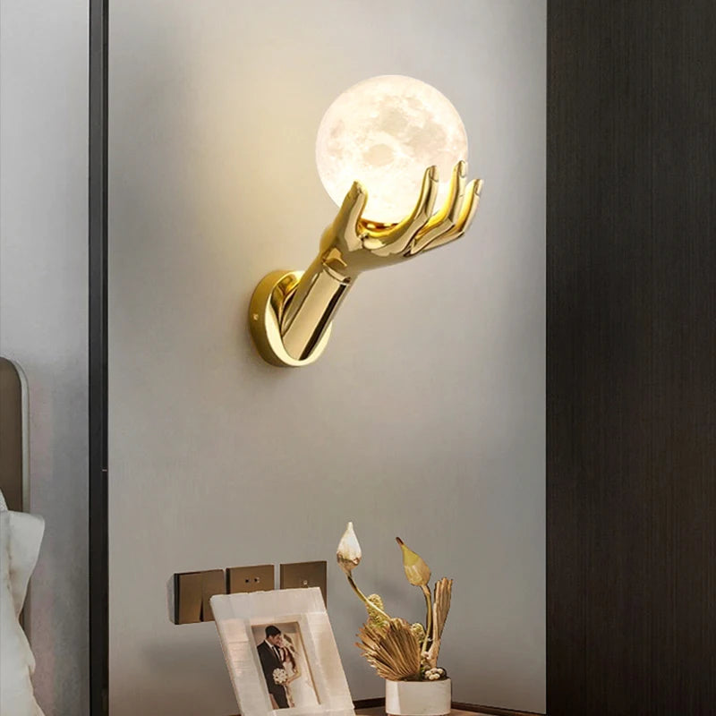Luminaire Applique Murale dorée - Référence: Mira1045- - Nexa Lights