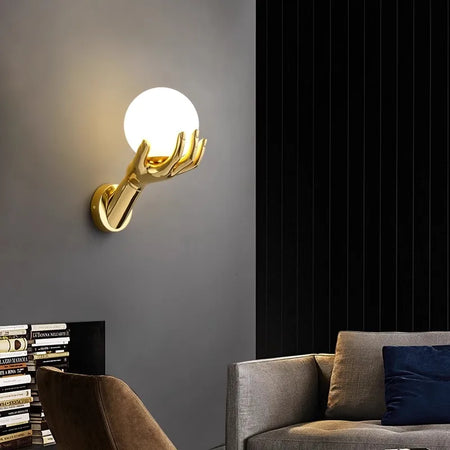 Luminaire Applique Murale dorée - Référence: Mira1045- - Nexa Lights