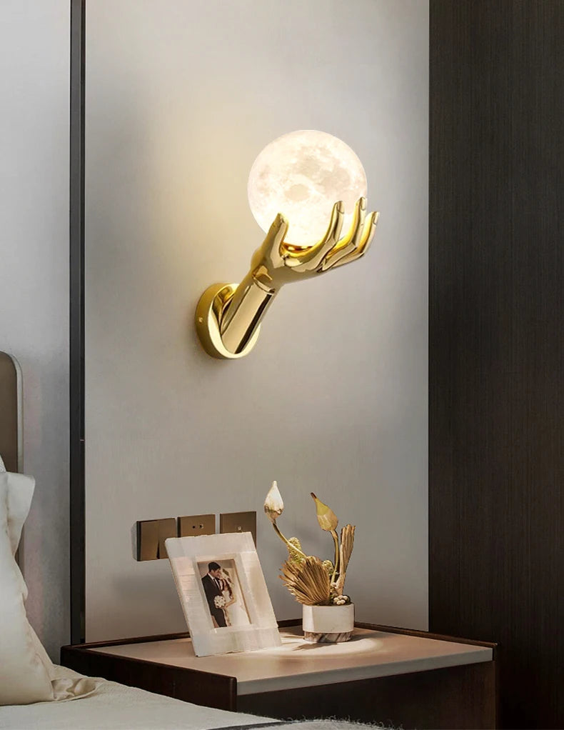 Luminaire Applique Murale dorée - Référence: Mira1045- - Nexa Lights