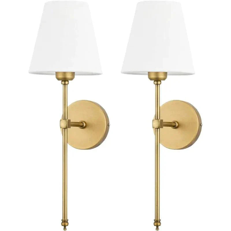Luminaire Applique Murale éclat vintage en tissu – Référence : Aline7591- - Nexa Lights