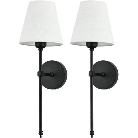 Luminaire Applique Murale éclat vintage en tissu – Référence : Aline7591- - Nexa Lights
