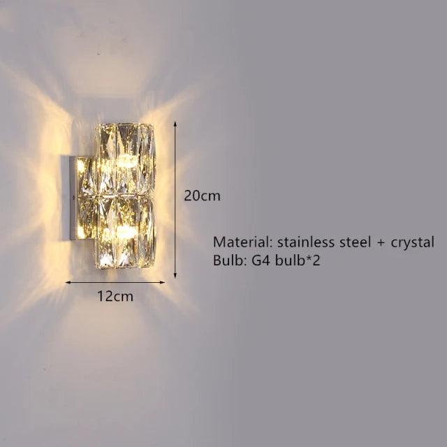 Luminaire Applique Murale effet diamant élégant – Référence : Marlo5823- - Nexa Lights