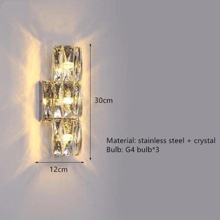 Luminaire Applique Murale effet diamant élégant – Référence : Marlo5823- - Nexa Lights