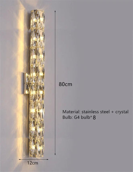 Luminaire Applique Murale effet diamant élégant – Référence : Marlo5823- - Nexa Lights