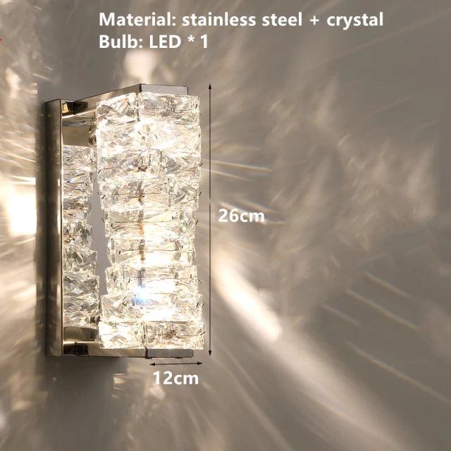 Luminaire Applique Murale effet diamant élégant – Référence : Marlo5823- - Nexa Lights