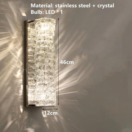 Luminaire Applique Murale effet diamant élégant – Référence : Marlo5823- - Nexa Lights