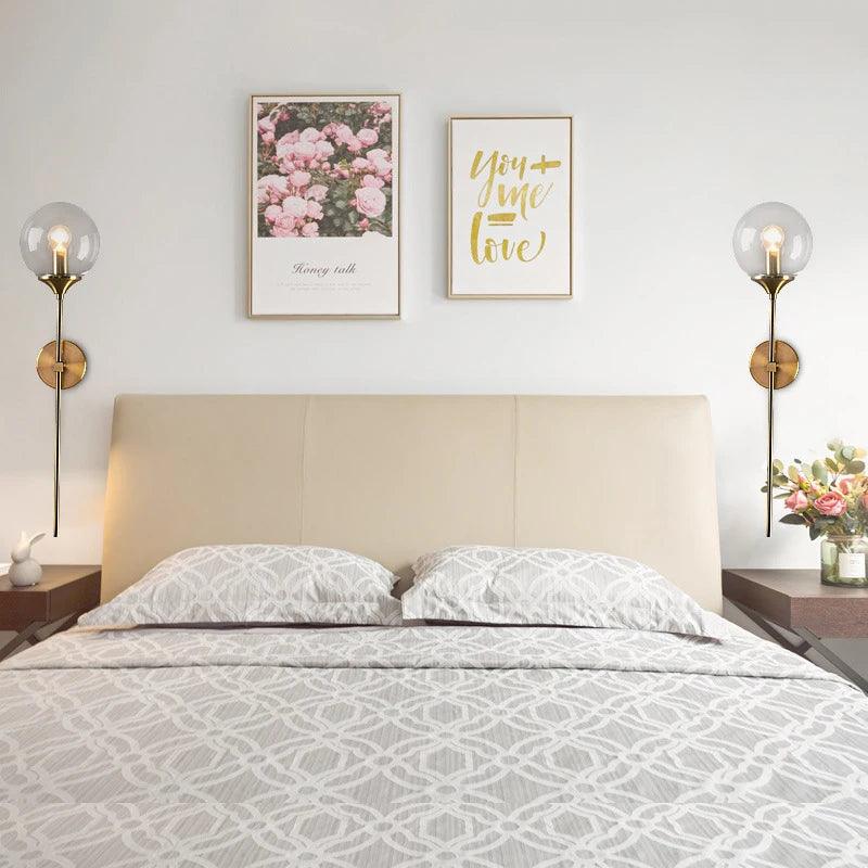 Luminaire Applique Murale en Verre Fumé – Référence : Éloïse9274- - Nexa Lights