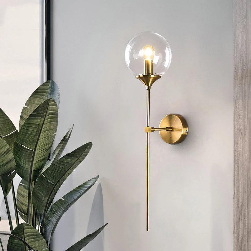 Luminaire Applique Murale en Verre Fumé – Référence : Éloïse9274- - Nexa Lights