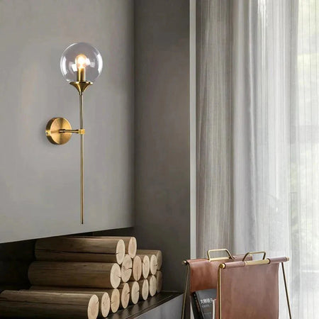 Luminaire Applique Murale en Verre Fumé – Référence : Éloïse9274- - Nexa Lights