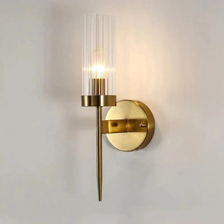 Luminaire Applique Murale finition en fer et verre – Référence : Elora1925- - Nexa Lights