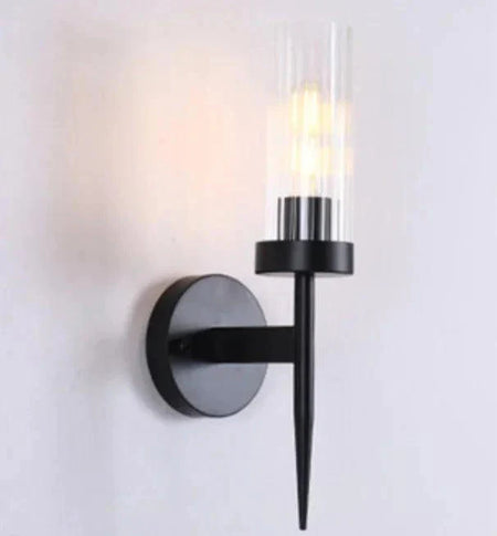 Luminaire Applique Murale finition en fer et verre – Référence : Elora1925- - Nexa Lights