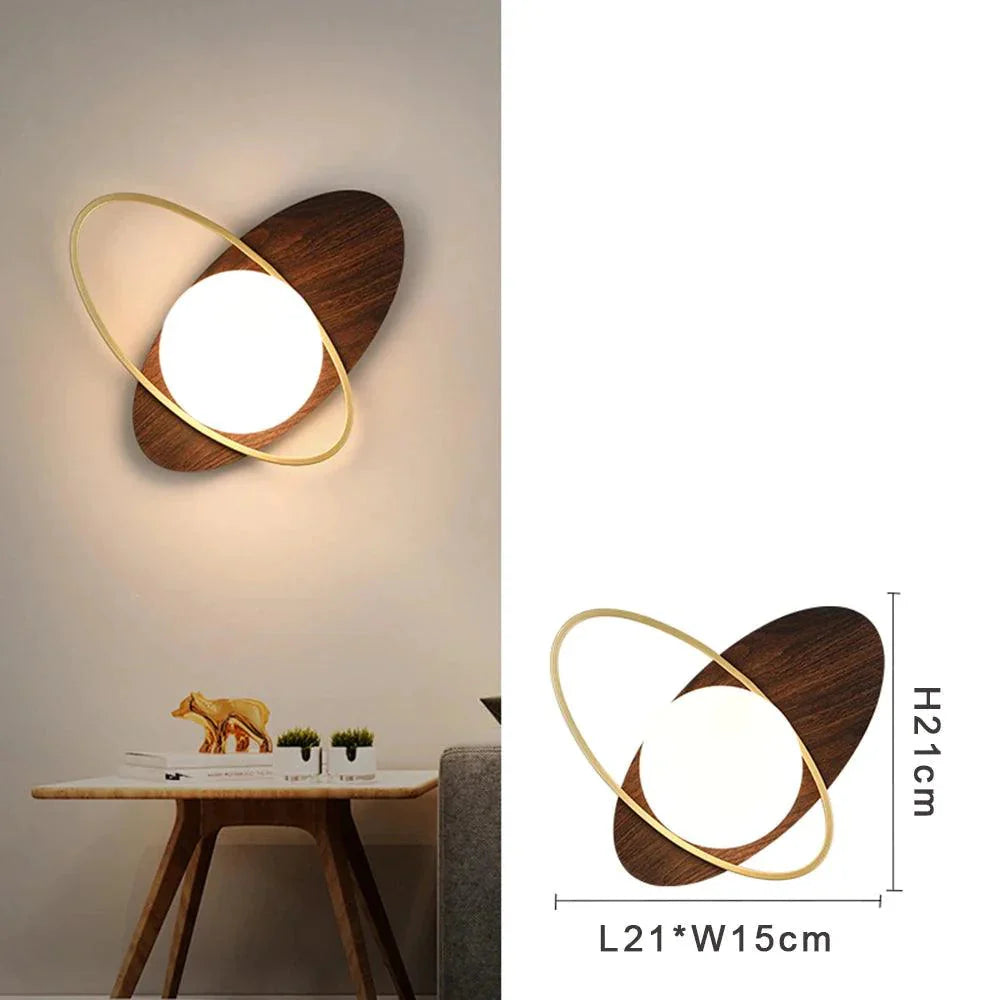 Luminaire Applique Murale finition en métal doré et verre opale – Référence : Émile9275- - Nexa Lights