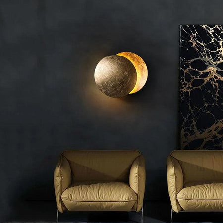 Luminaire Applique Murale forme de lune élégante – Référence : Maël3021- - Nexa Lights