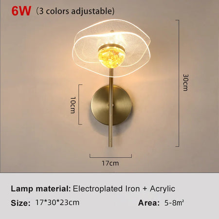 Luminaire Applique Murale lotus – Référence: Thaïs2047- - Nexa Lights