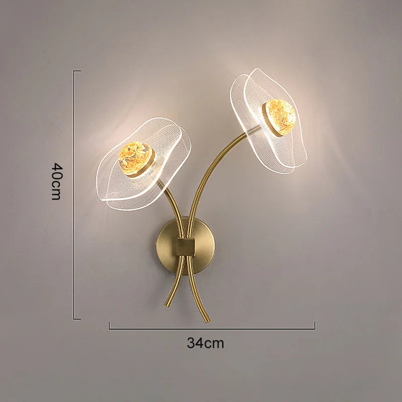 Luminaire Applique Murale lotus – Référence: Thaïs2047- - Nexa Lights