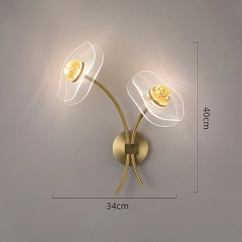 Luminaire Applique Murale lotus – Référence: Thaïs2047- - Nexa Lights