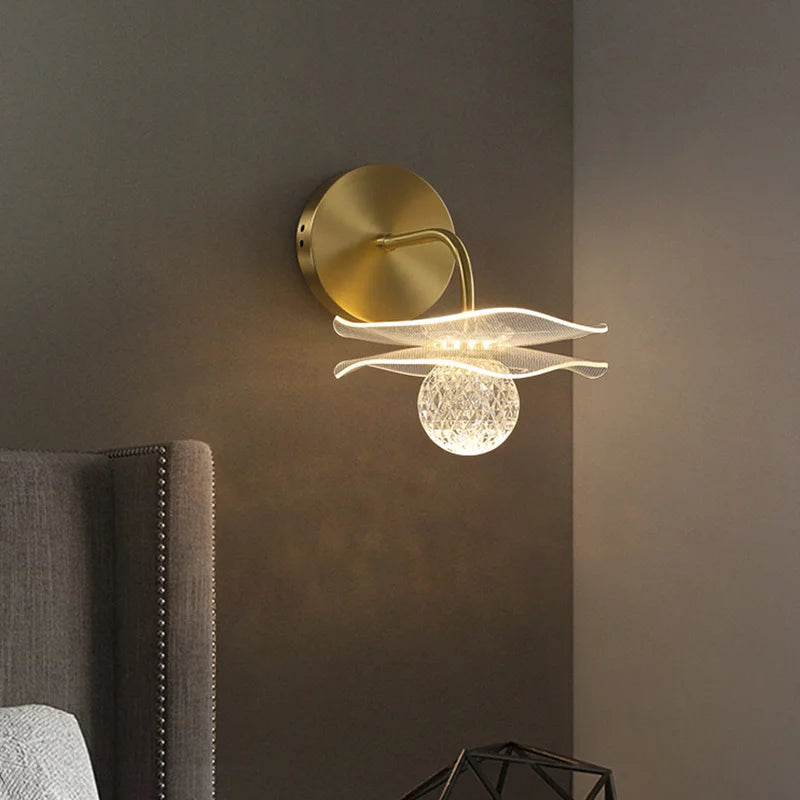 Luminaire Applique Murale lotus – Référence: Thaïs2047- - Nexa Lights