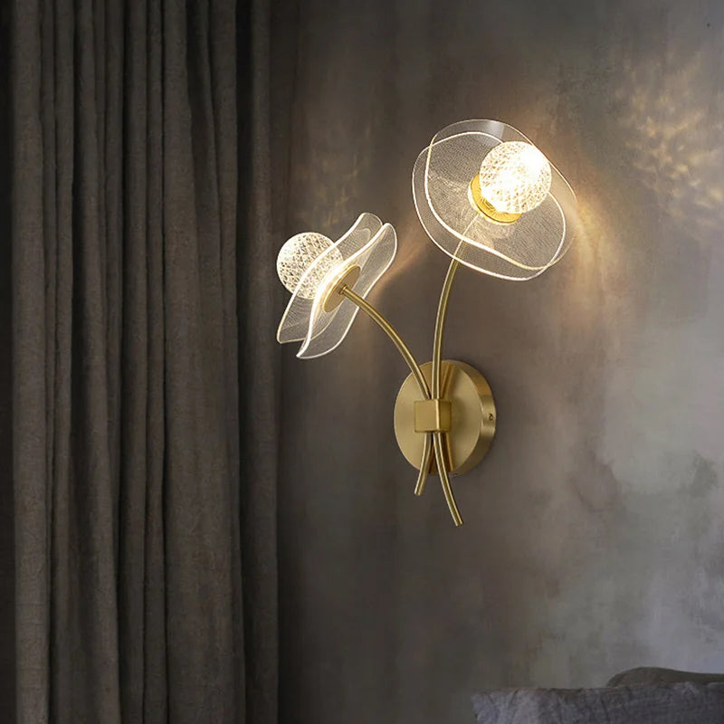 Luminaire Applique Murale lotus – Référence: Thaïs2047- - Nexa Lights