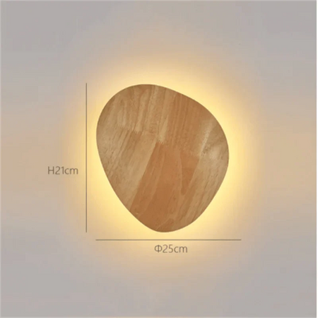 Luminaire Applique Murale style contemporain en bois – Référence : Elia7521- - Nexa Lights
