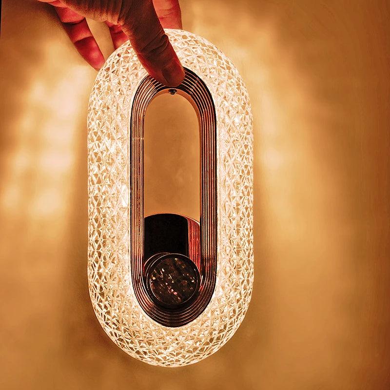 Luminaire Applique Murale style contemporain en cristal – Référence : Camille4827- - Nexa Lights