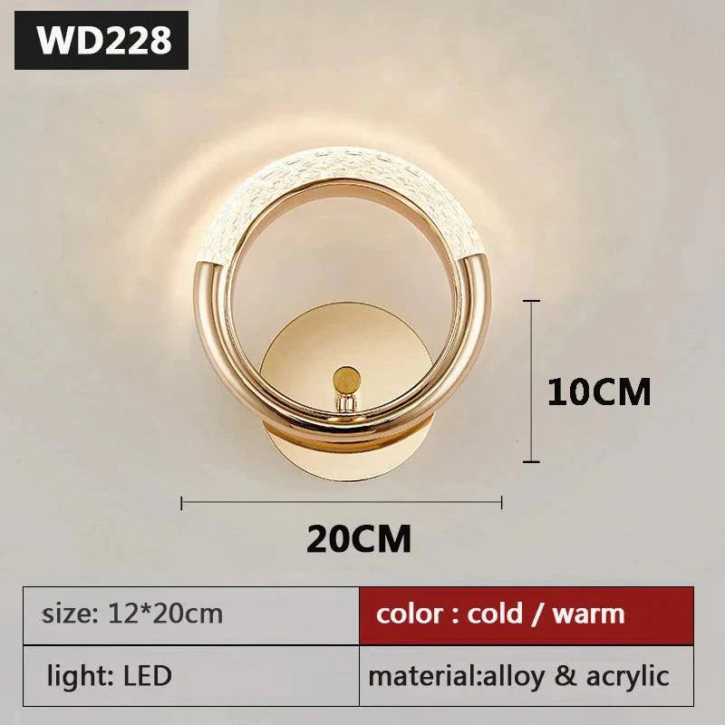 Luminaire Applique Murale style contemporain en cristal – Référence : Camille4827- - Nexa Lights