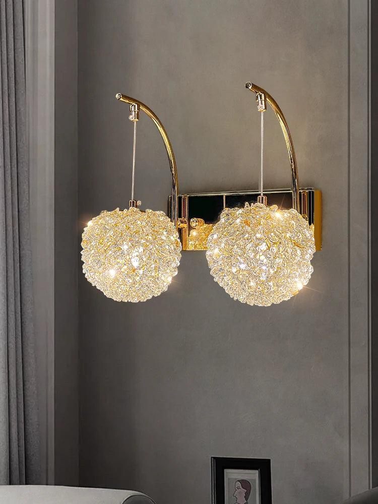 Luminaire Applique Murale style contemporain en cristal – Référence : Maëlys5294- - Nexa Lights