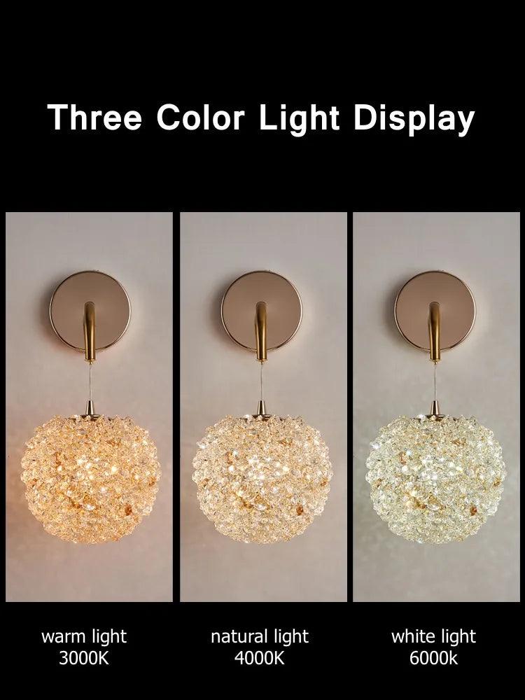 Luminaire Applique Murale style contemporain en cristal – Référence : Maëlys5294- - Nexa Lights