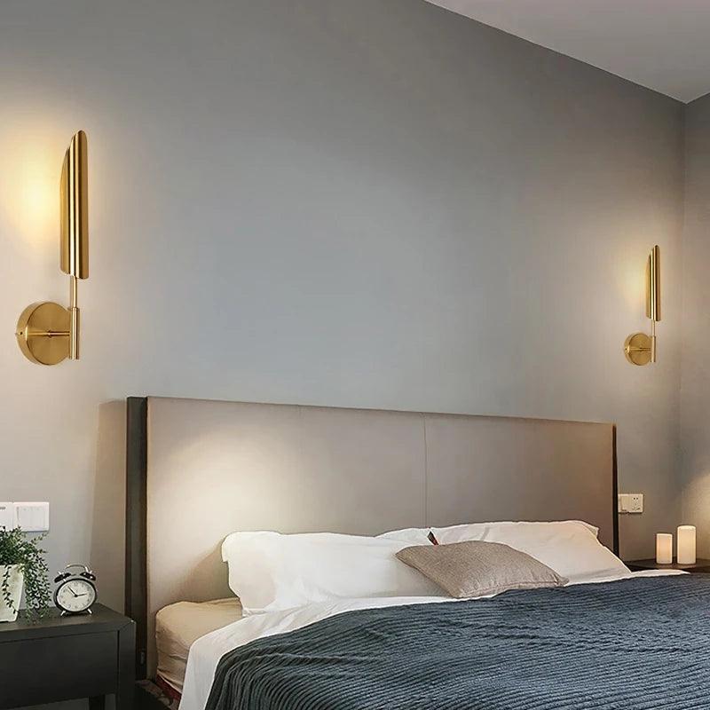 Luminaire Applique Murale style contemporain en laiton – Référence : Inès7524- - Nexa Lights