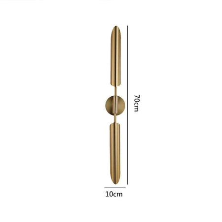 Luminaire Applique Murale style contemporain en laiton – Référence : Inès7524- - Nexa Lights