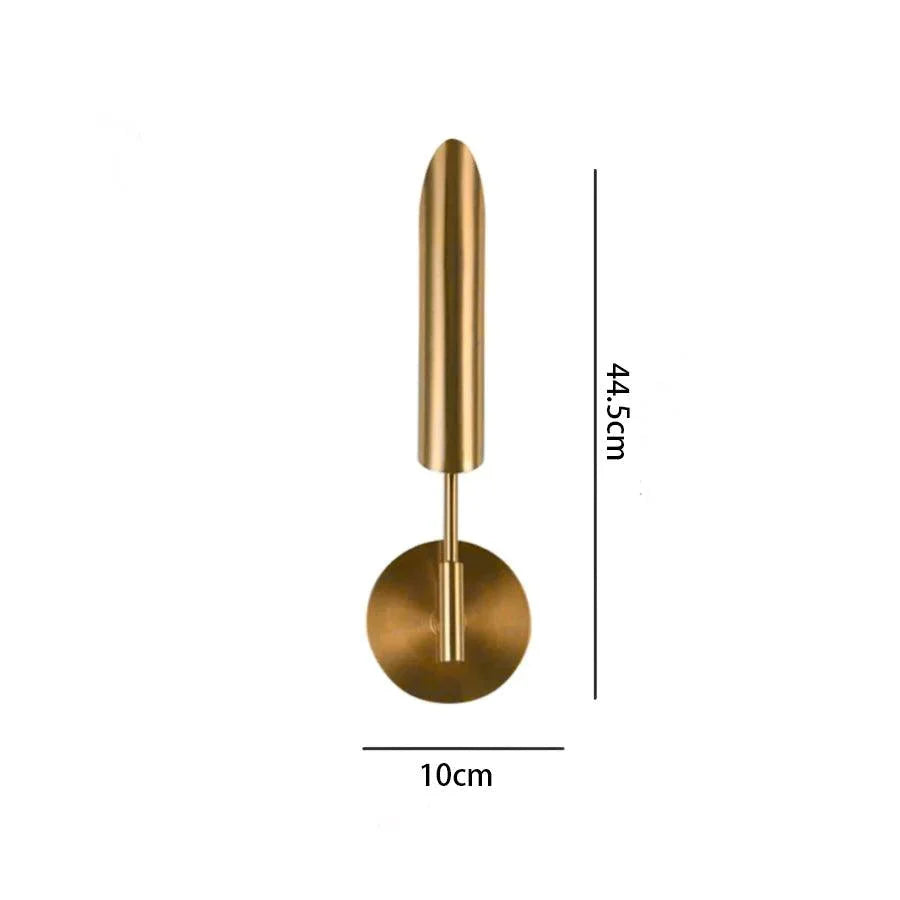 Luminaire Applique Murale style contemporain en laiton – Référence : Inès7524- - Nexa Lights