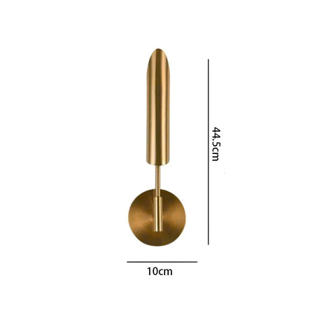 Luminaire Applique Murale style contemporain en laiton – Référence : Inès7524- - Nexa Lights
