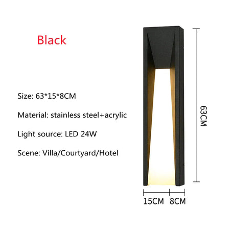 Luminaire Applique Murale style contemporain noir – Référence : Camille4821- - Nexa Lights