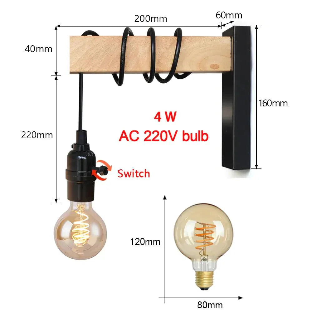 Luminaire Applique Murale style industriel – Référence : Éloïse3847- - Nexa Lights
