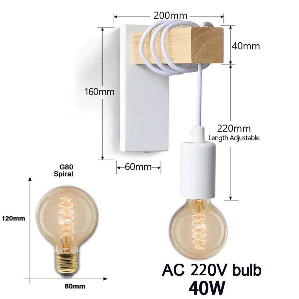 Luminaire Applique Murale style industriel – Référence : Éloïse3847- - Nexa Lights