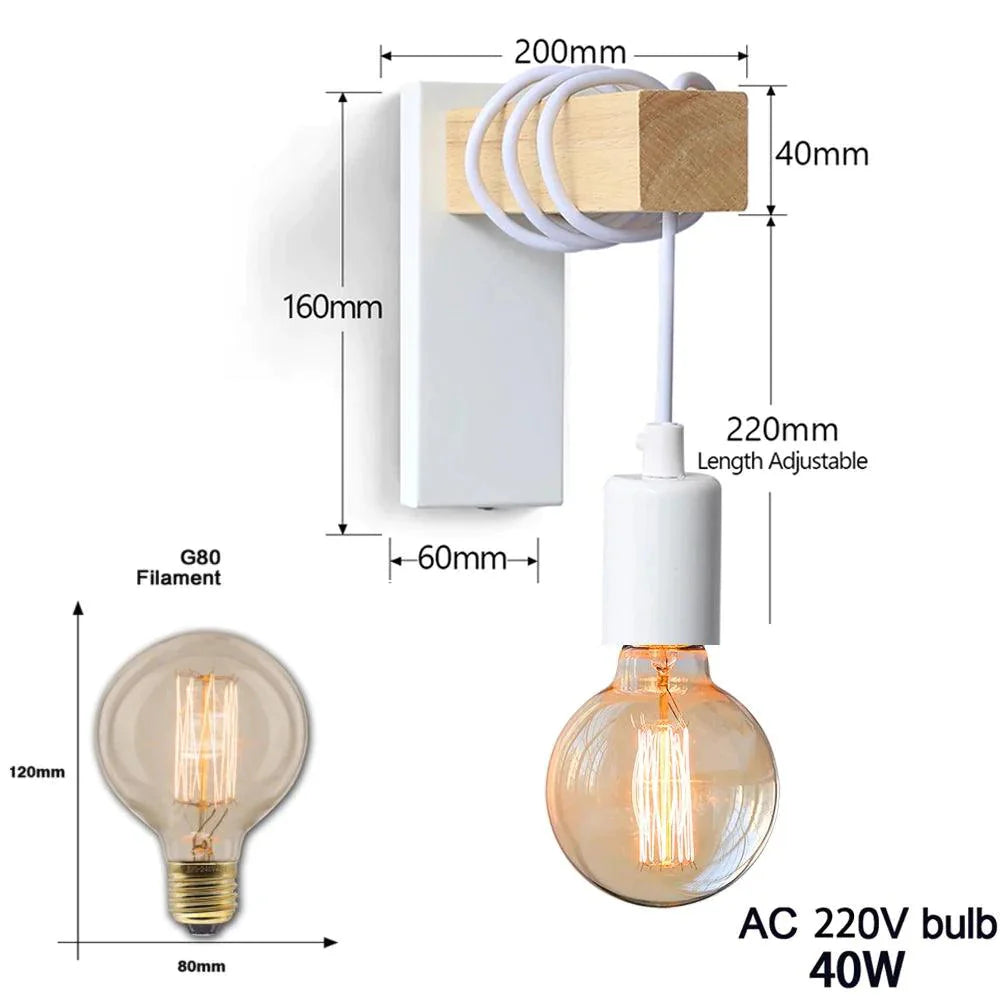 Luminaire Applique Murale style industriel – Référence : Éloïse3847- - Nexa Lights