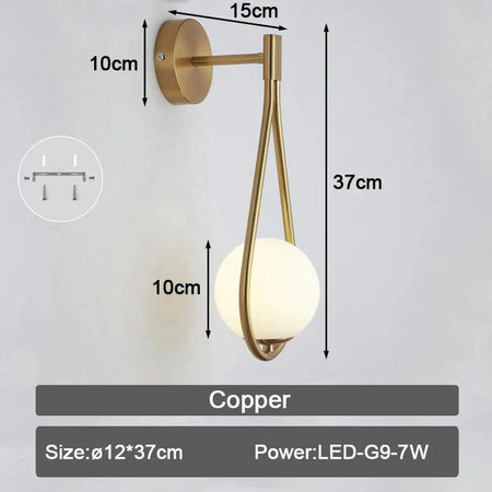Luminaire Applique Murale style industriel en métal – Référence : Éloïse7421- - Nexa Lights