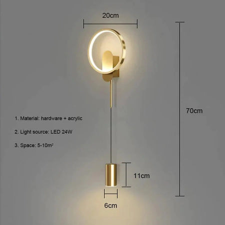 Luminaire Applique Murale style industriel noir – Référence : Amélie4392- - Nexa Lights