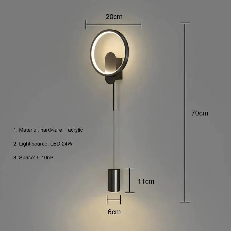 Luminaire Applique Murale style industriel noir – Référence : Amélie4392- - Nexa Lights