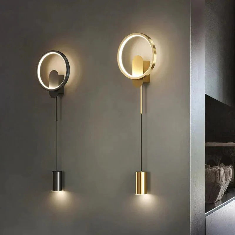 Luminaire Applique Murale style industriel noir – Référence : Amélie4392- - Nexa Lights