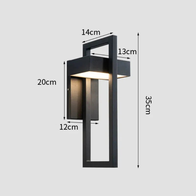 Luminaire Applique Murale style industriel noir – Référence : Éloïse5723- - Nexa Lights