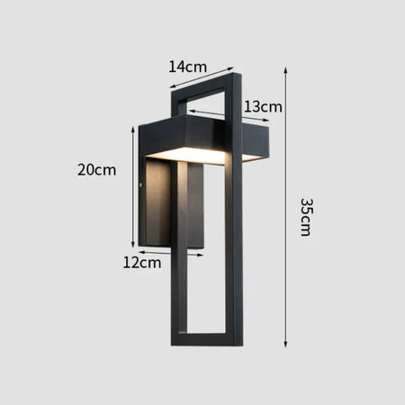 Luminaire Applique Murale style industriel noir – Référence : Éloïse5723- - Nexa Lights