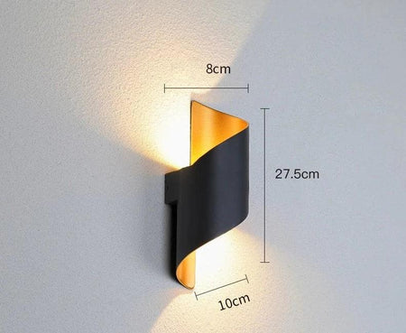 Luminaire Applique Murale style industriel noir – Référence : Éloïse7391- - Nexa Lights